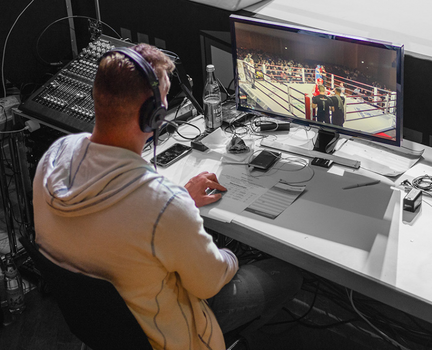 Behind the scenes. Veranstaltung von Robin Krasniqi